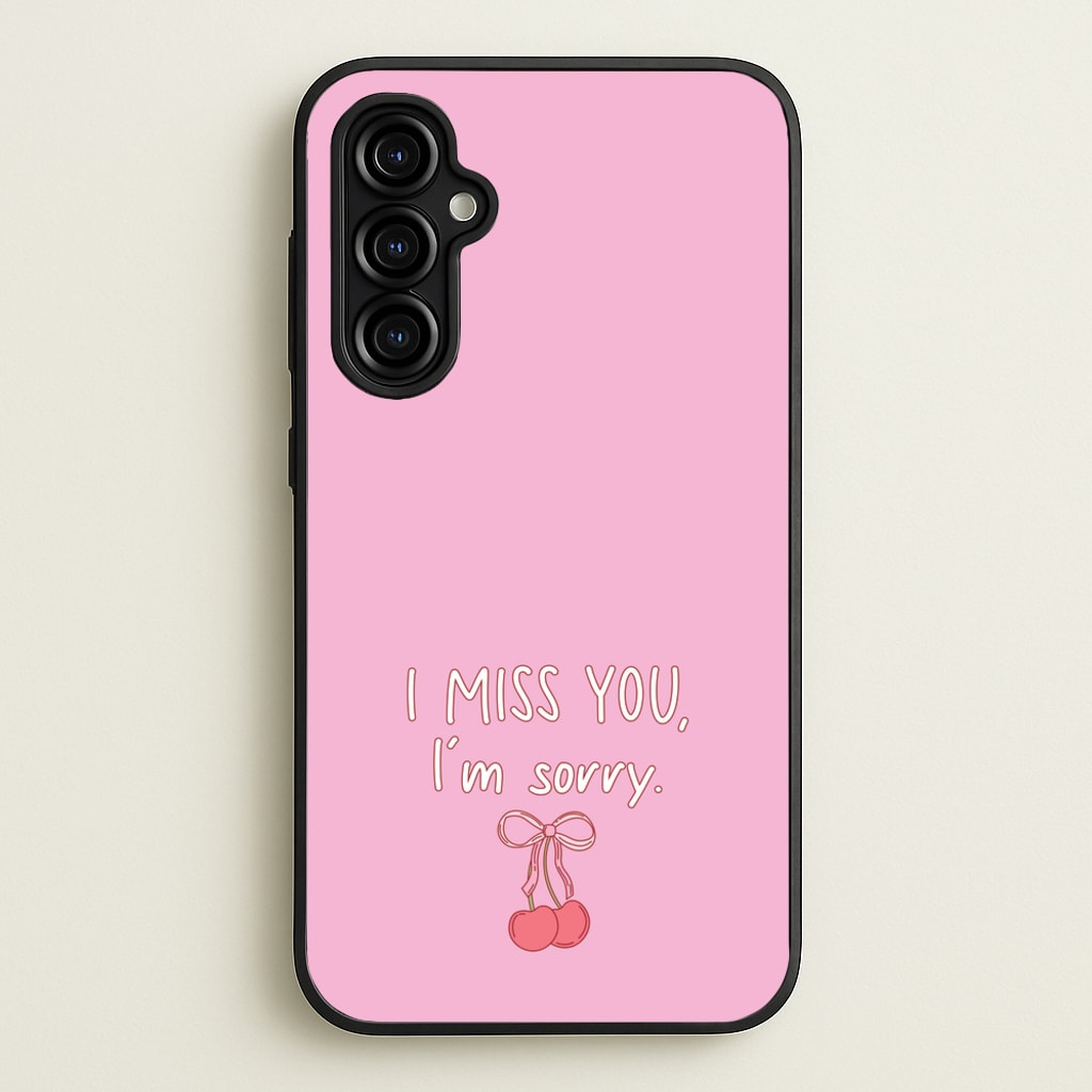 I Miss You , I'm Sorry - Abrams - Gracie Abrams Phone Case for Galaxy A54