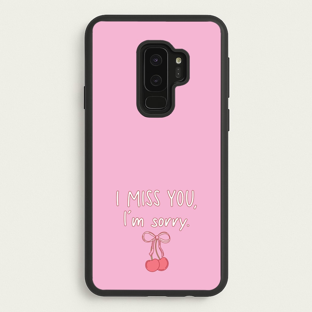 I Miss You , I'm Sorry - Abrams - Gracie Abrams Phone Case for Galaxy S9 Plus