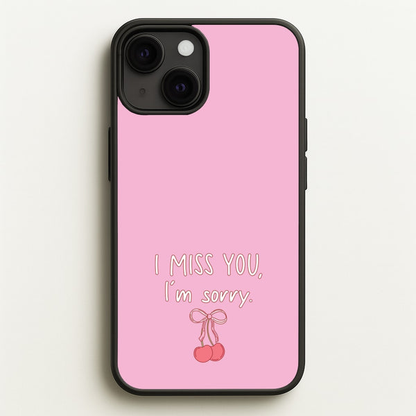 I Miss You , I'm Sorry - Abrams - Gracie Abrams Phone Case for iPhone 13 Mini