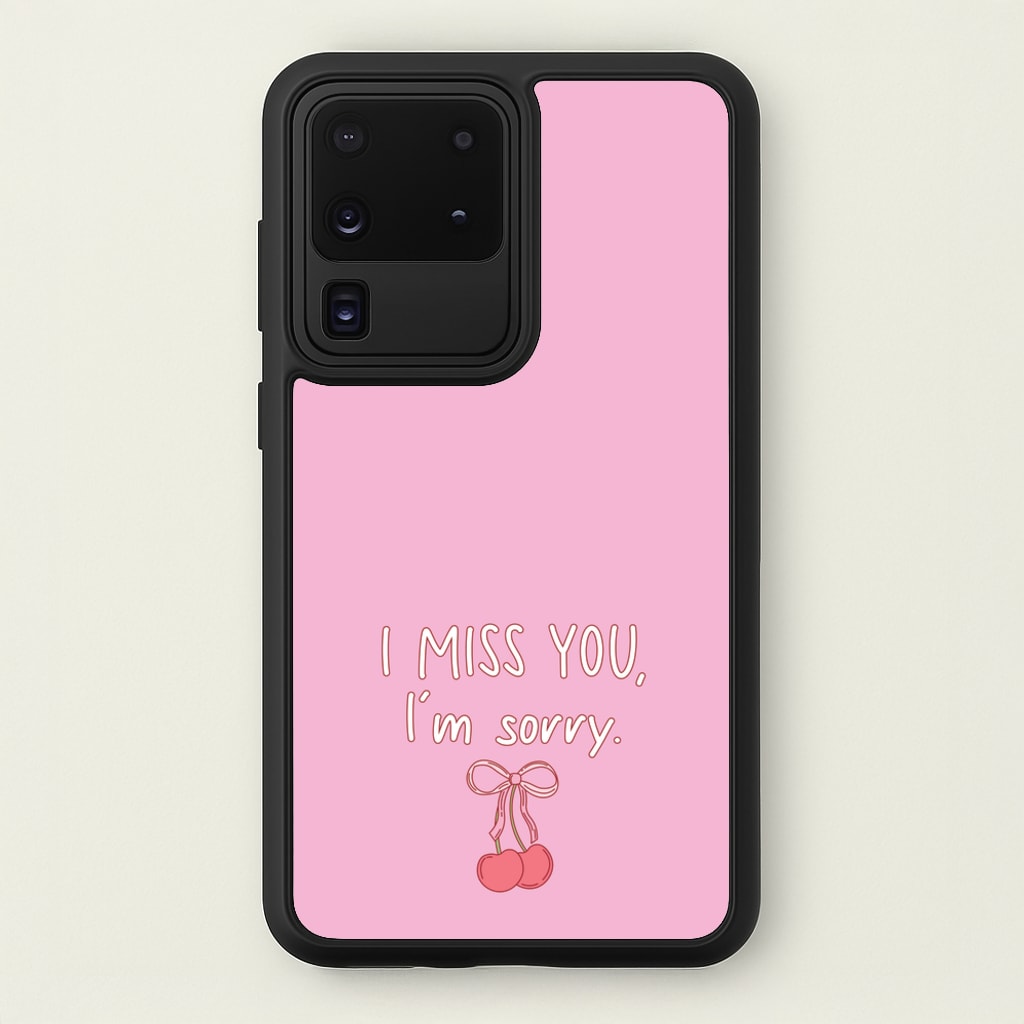 I Miss You , I'm Sorry - Abrams - Gracie Abrams Phone Case for Galaxy S20 Ultra