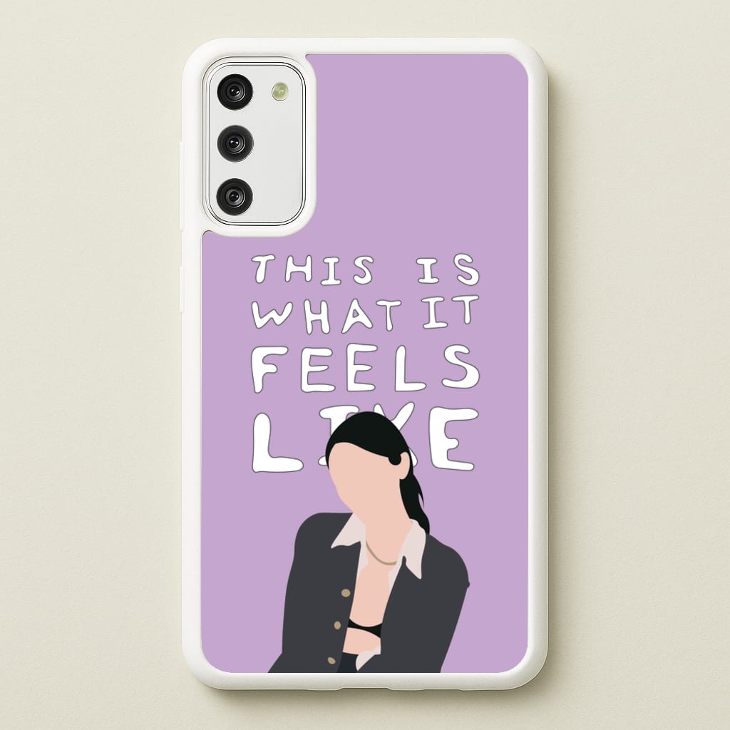 This Is What It Feels Like - Abrams - Gracie Abrams Phone Case for Galaxy S20FE