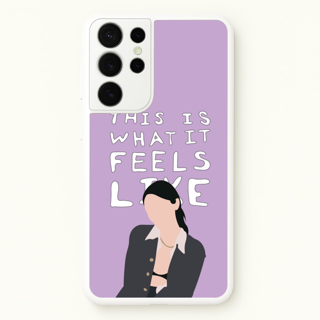 This Is What It Feels Like - Abrams - Gracie Abrams Phone Case for Galaxy S21 Ultra