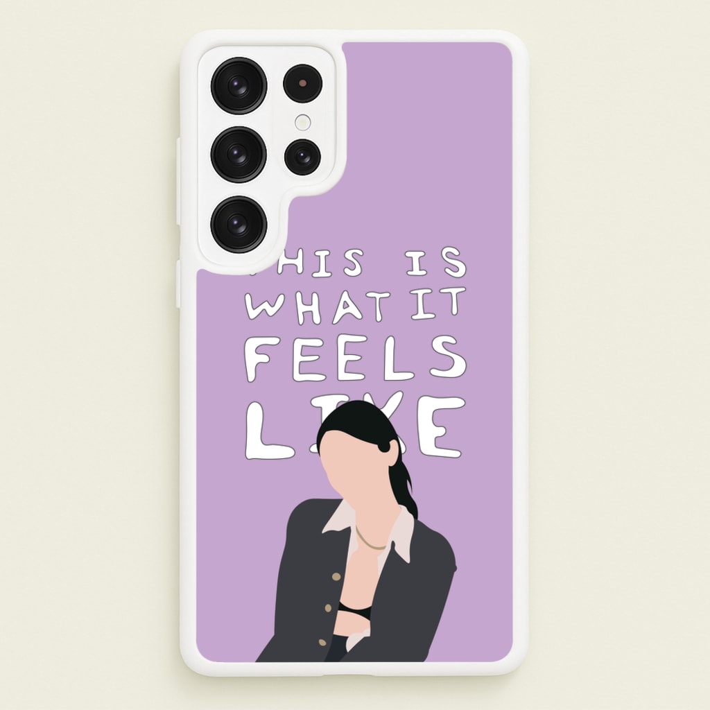 This Is What It Feels Like - Abrams - Gracie Abrams Phone Case for Galaxy S22 Ultra