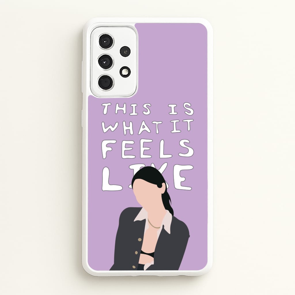 This Is What It Feels Like - Abrams - Gracie Abrams Phone Case for Galaxy A52 / A52s