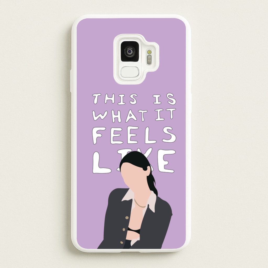 This Is What It Feels Like - Abrams - Gracie Abrams Phone Case for Galaxy S9
