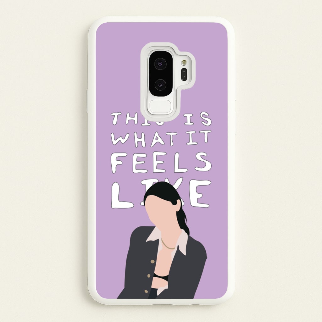 This Is What It Feels Like - Abrams - Gracie Abrams Phone Case for Galaxy S9 Plus