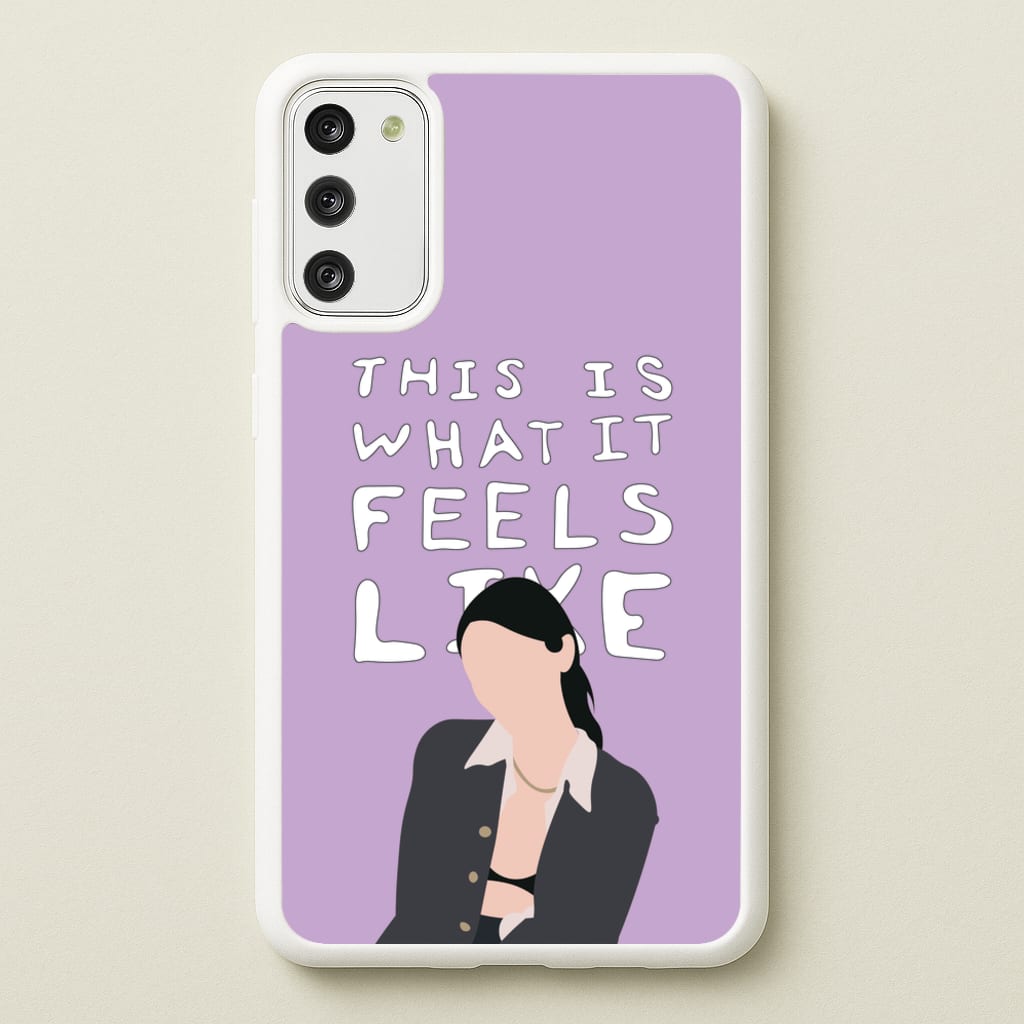 This Is What It Feels Like - Abrams - Gracie Abrams Phone Case for Galaxy S20