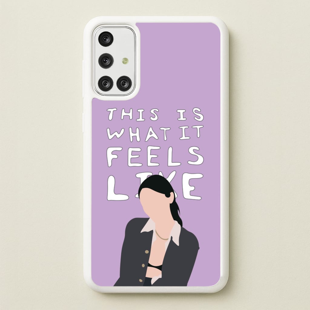This Is What It Feels Like - Abrams - Gracie Abrams Phone Case for Galaxy A71