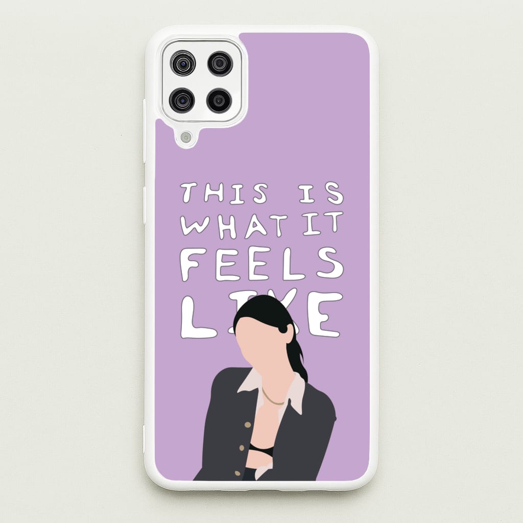 This Is What It Feels Like - Abrams - Gracie Abrams Phone Case for Galaxy A12