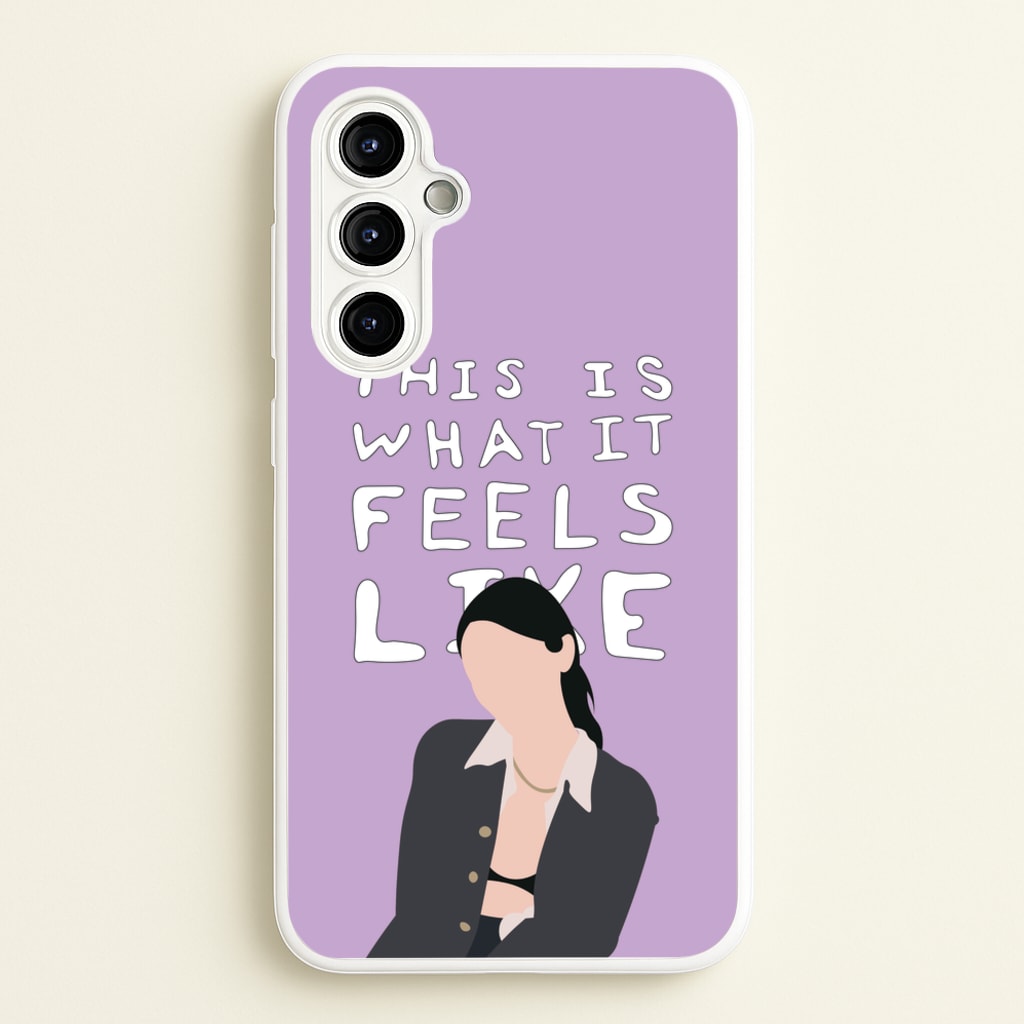 This Is What It Feels Like - Abrams - Gracie Abrams Phone Case for Galaxy A54