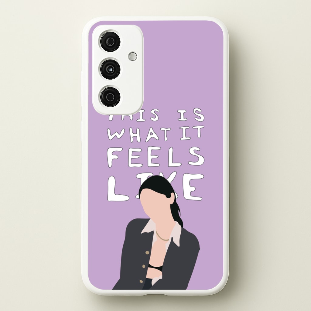 This Is What It Feels Like - Abrams - Gracie Abrams Phone Case for Galaxy A55