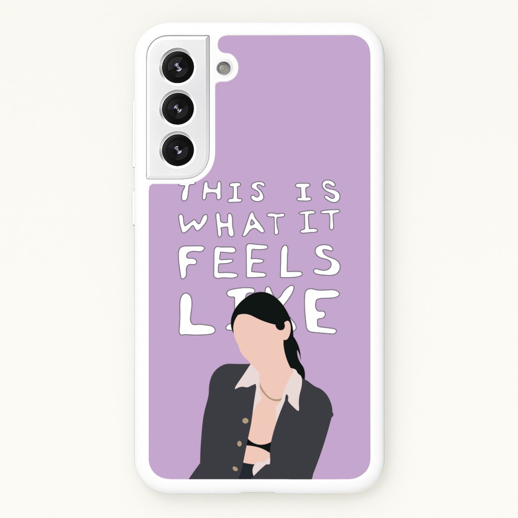 This Is What It Feels Like - Abrams - Gracie Abrams Phone Case for Galaxy S21 Plus