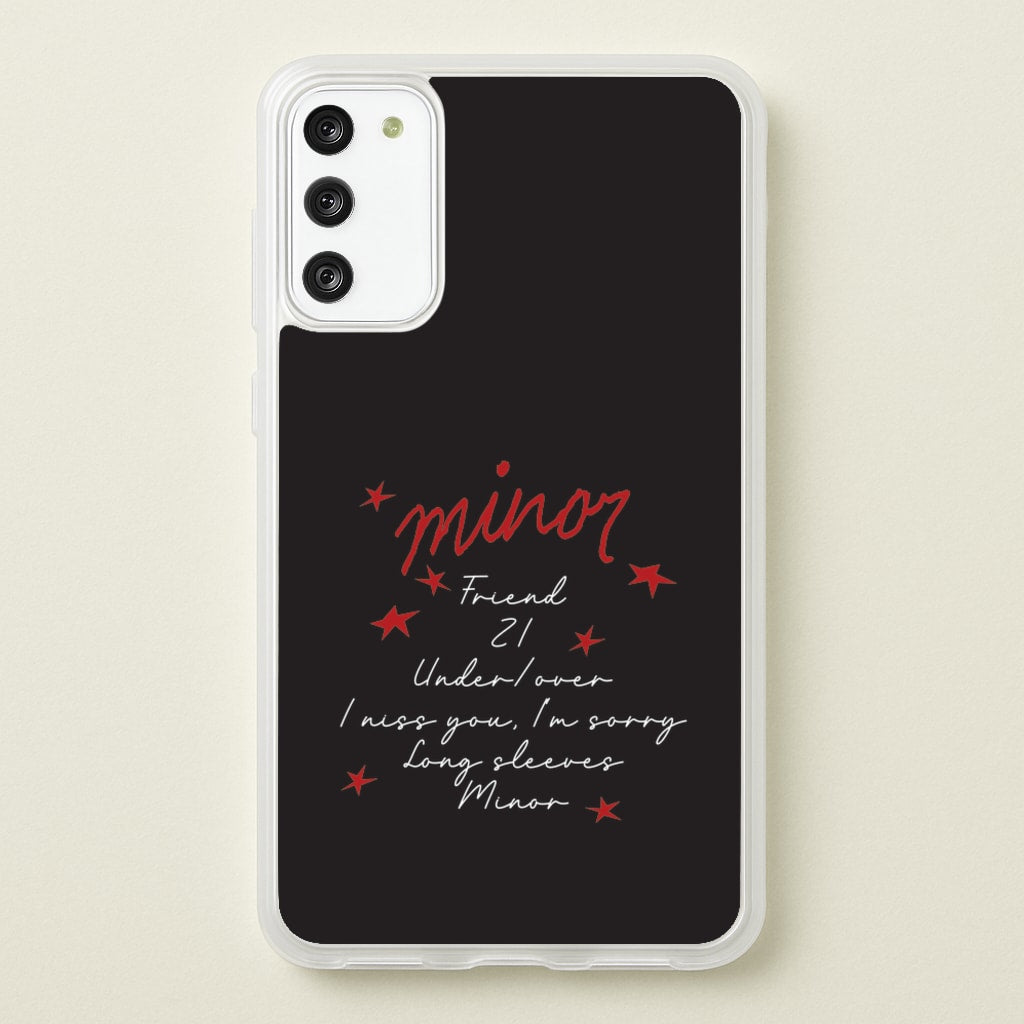 Friend 21 - Abrams - Gracie Abrams Phone Case for Galaxy S20