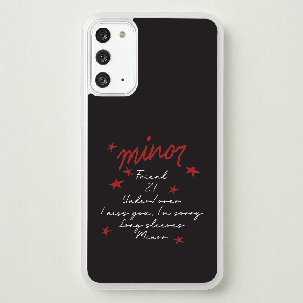 Friend 21 - Abrams - Gracie Abrams Phone Case for Galaxy Note 20