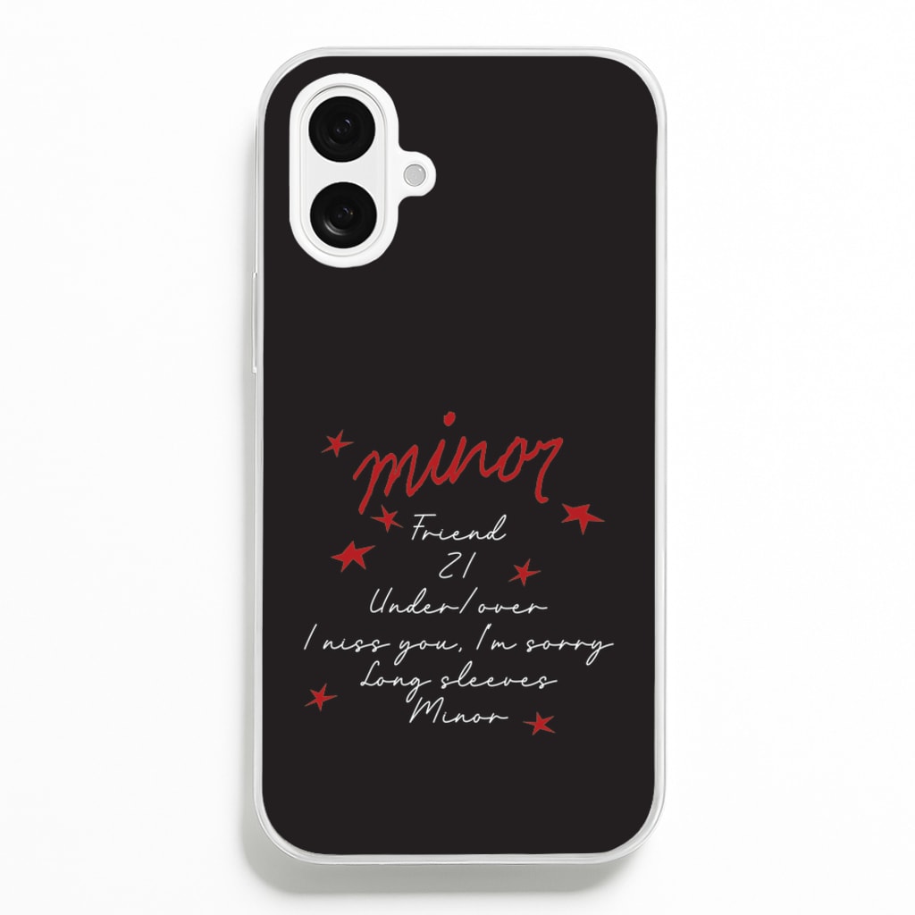 Friend 21 - Abrams - Gracie Abrams Phone Case for iPhone 16 Plus