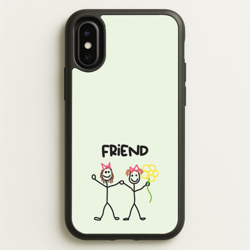 Friend - Abrams - Gracie Abrams Phone Case for iPhone X / XS