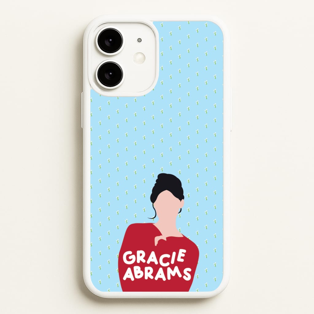 Portrait - Abrams - Gracie Abrams Phone Case for iPhone 11