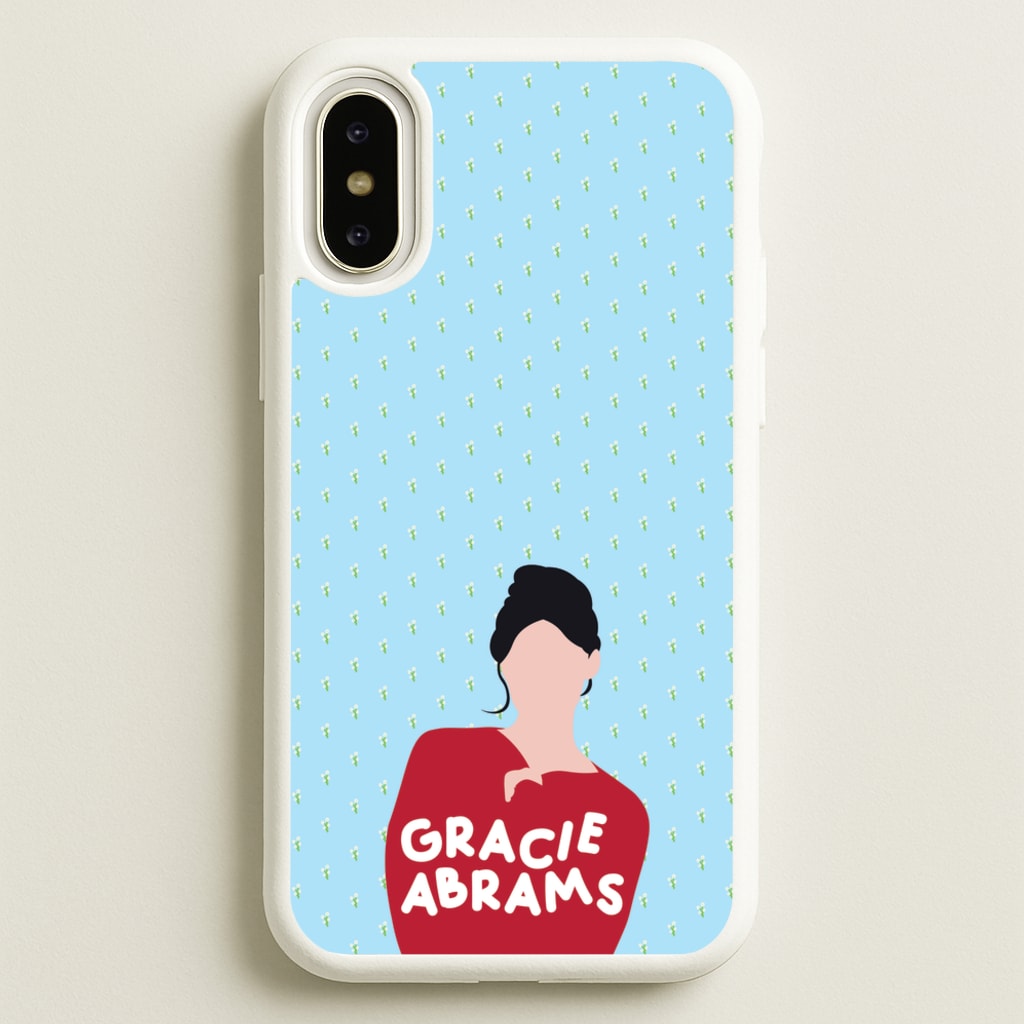 Portrait - Abrams - Gracie Abrams Phone Case for iPhone X / XS