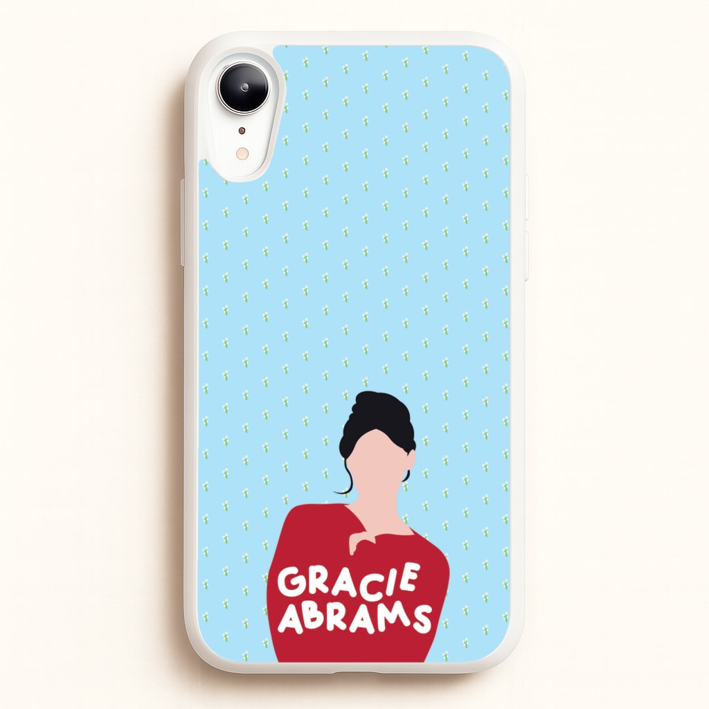 Portrait - Abrams - Gracie Abrams Phone Case for iPhone XR