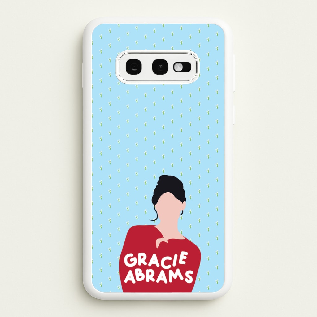Portrait - Abrams - Gracie Abrams Phone Case for Galaxy S10e