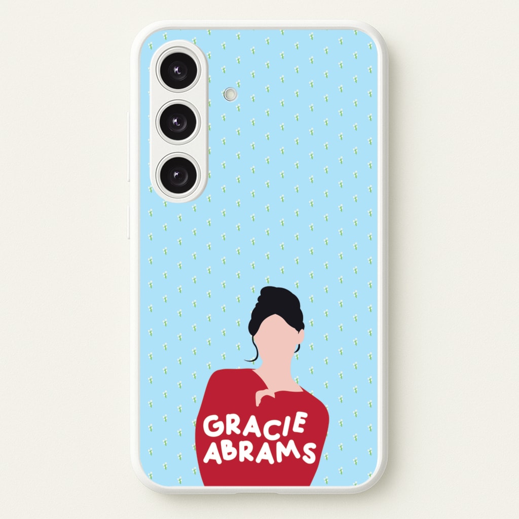 Portrait - Abrams - Gracie Abrams Phone Case for Galaxy S24 Plus