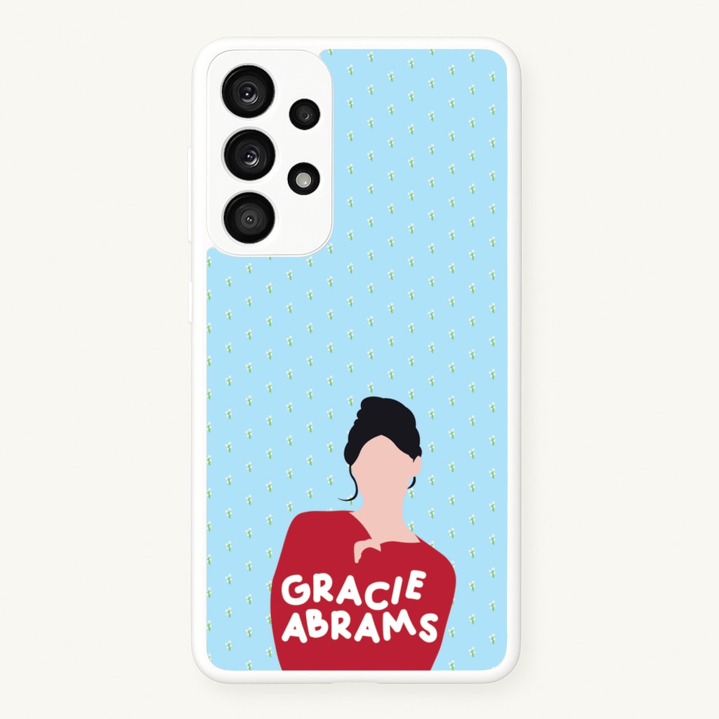 Portrait - Abrams - Gracie Abrams Phone Case for Galaxy A33