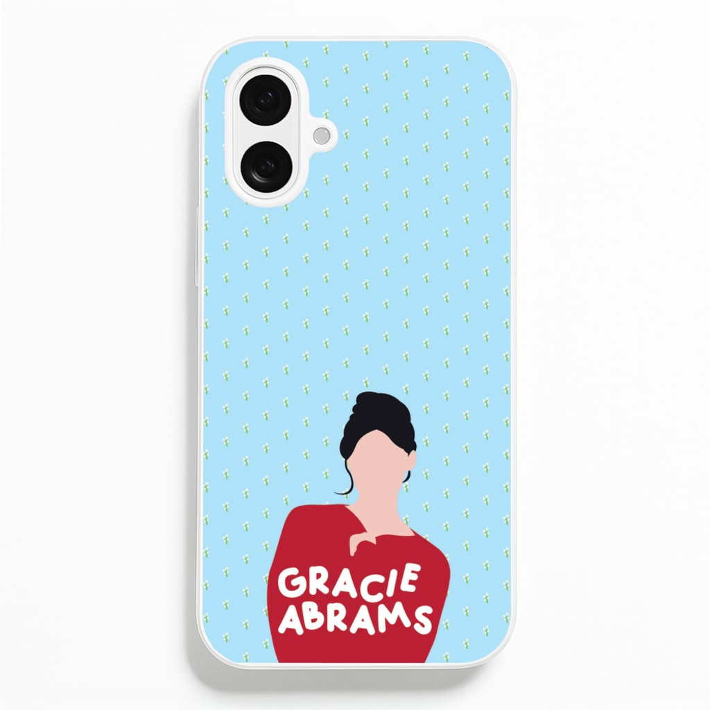 Portrait - Abrams - Gracie Abrams Phone Case for iPhone 16 Plus