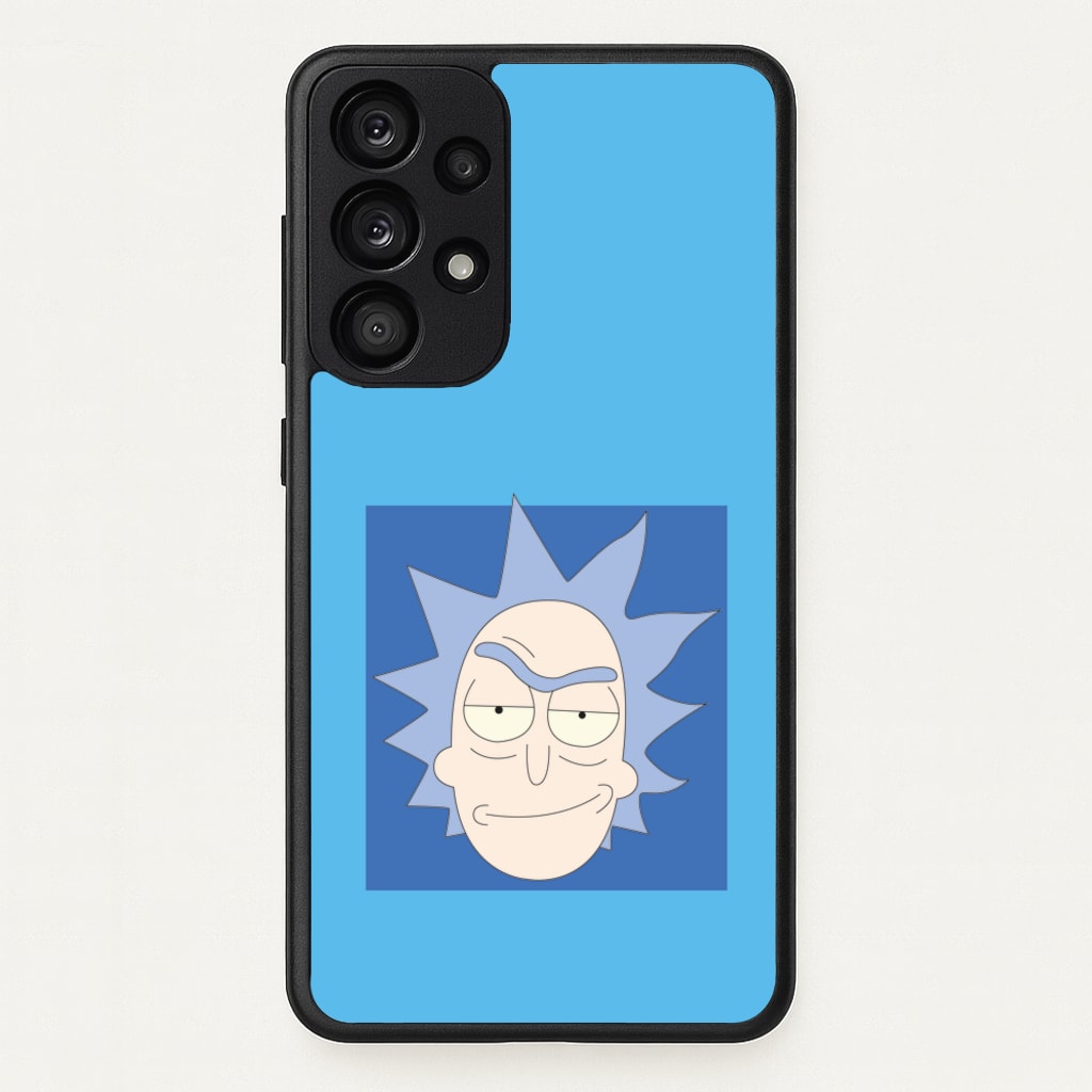 Smirk - Rick And Morty - Rick And Morty Phone Case for Galaxy A53