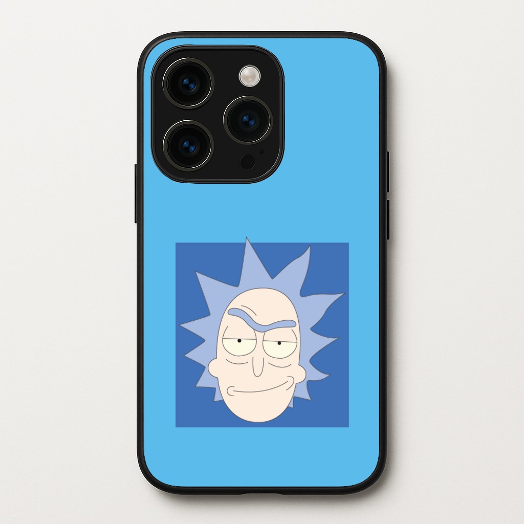 Smirk - Rick And Morty - Rick And Morty Phone Case for iPhone 15 Pro