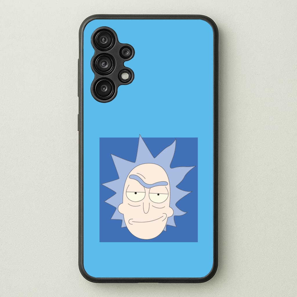 Smirk - Rick And Morty - Rick And Morty Phone Case for Galaxy A13
