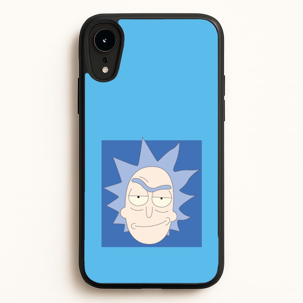 Smirk - Rick And Morty - Rick And Morty Phone Case for iPhone XR