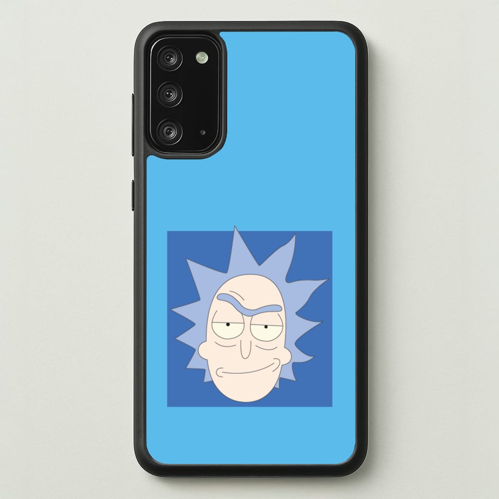 Smirk - Rick And Morty - Rick And Morty Phone Case for Galaxy Note 20