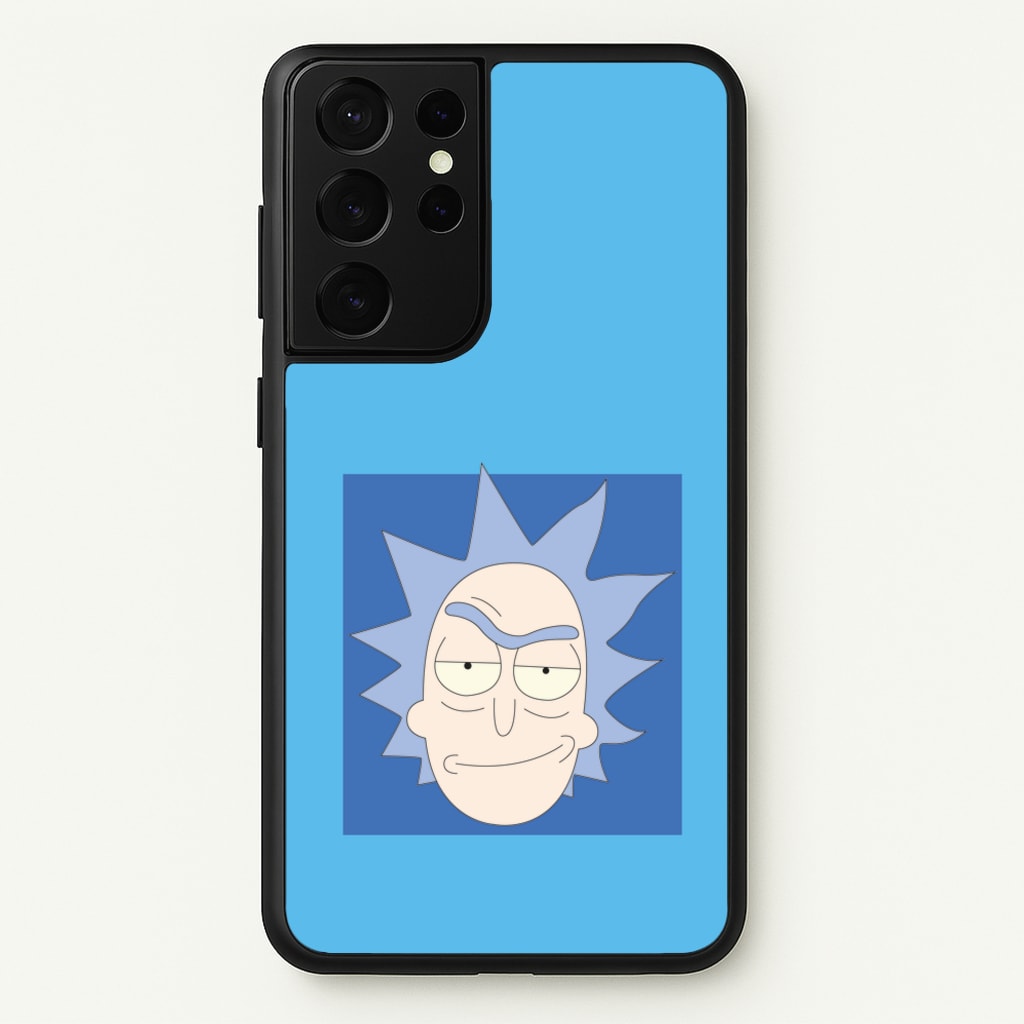 Smirk - Rick And Morty - Rick And Morty Phone Case for Galaxy S21 Ultra