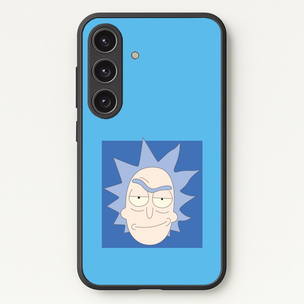 Smirk - Rick And Morty - Rick And Morty Phone Case for Galaxy S24FE