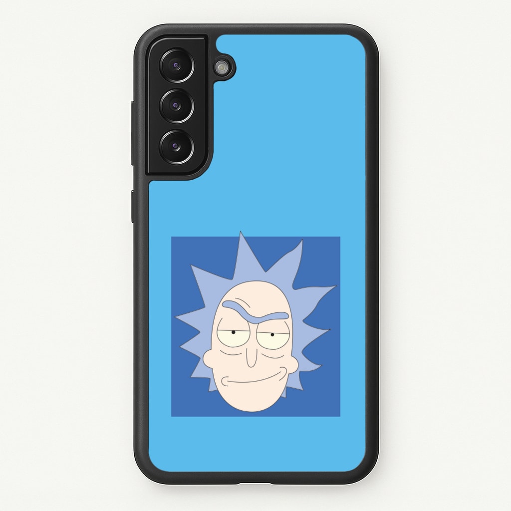 Smirk - Rick And Morty - Rick And Morty Phone Case for Galaxy S21 Plus