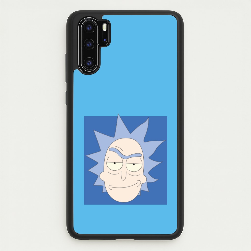 Smirk - Rick And Morty - Rick And Morty Phone Case for Huawei P30 Pro