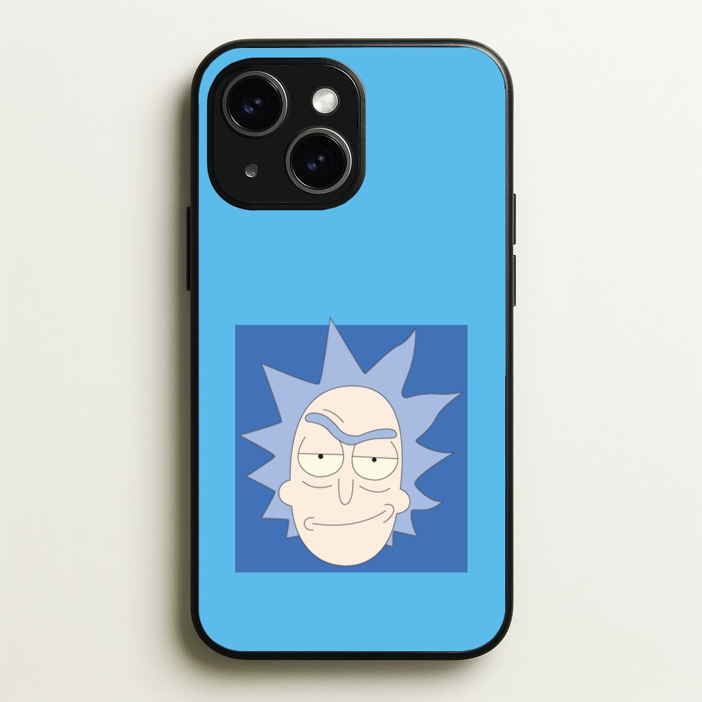 Smirk - Rick And Morty - Rick And Morty Phone Case for iPhone 15