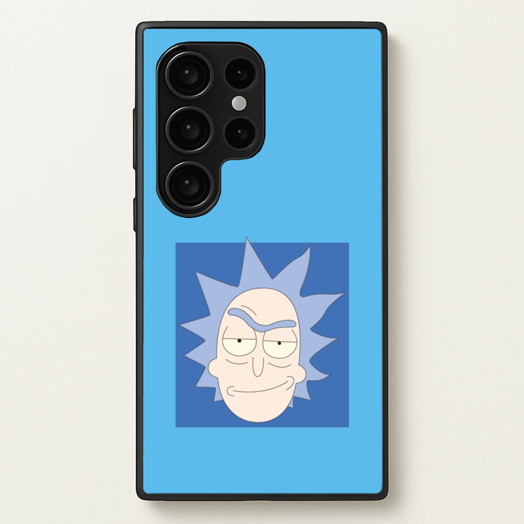 Smirk - Rick And Morty - Rick And Morty Phone Case for Galaxy S24 Ultra