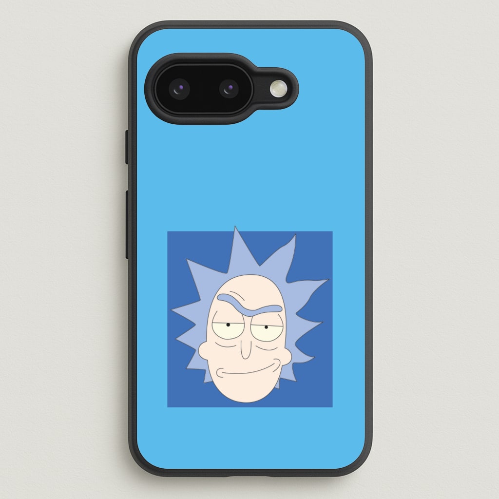 Smirk - Rick And Morty - Rick And Morty Phone Case for Google Pixel 9a