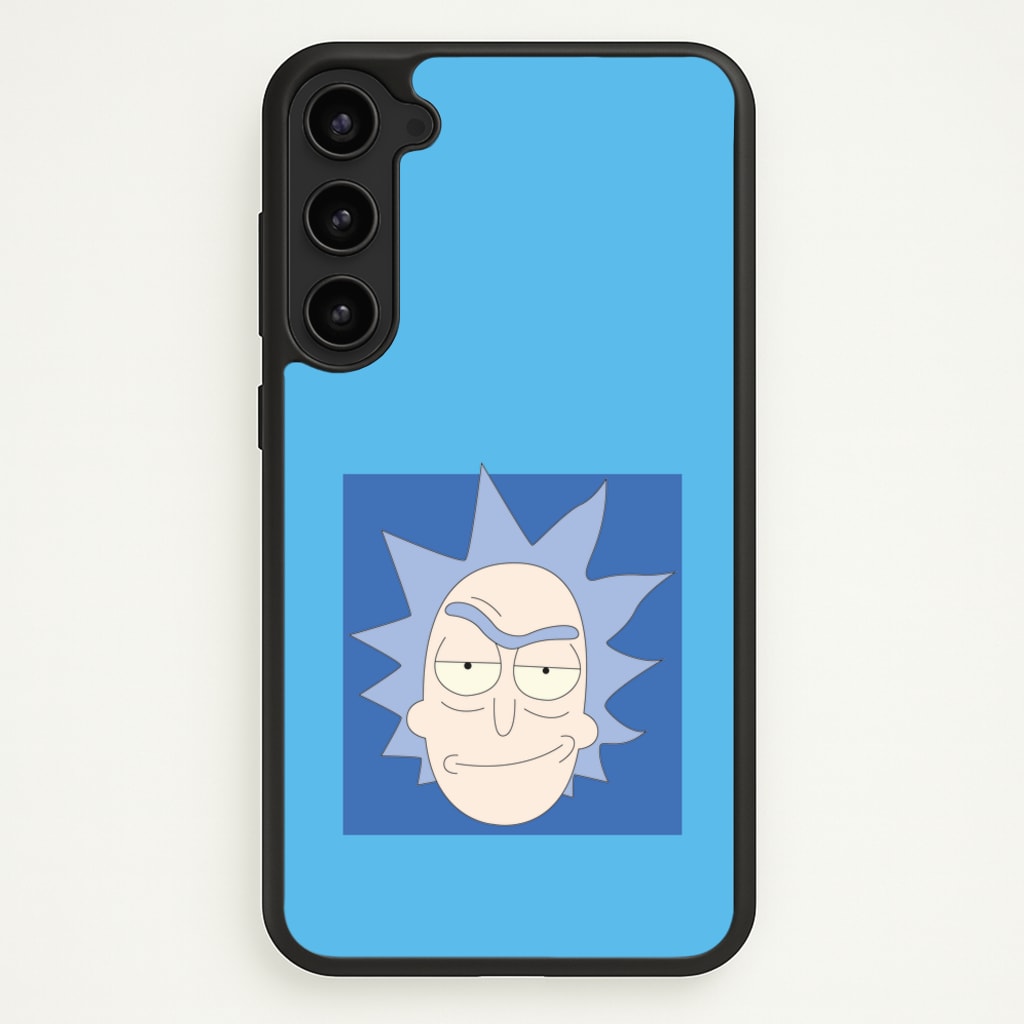 Smirk - Rick And Morty - Rick And Morty Phone Case for Galaxy S23