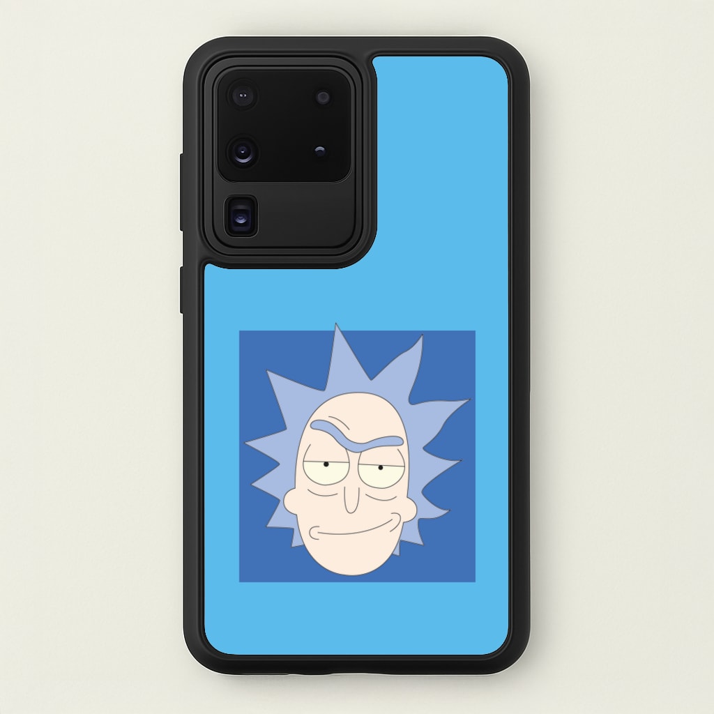 Smirk - Rick And Morty - Rick And Morty Phone Case for Galaxy S20 Ultra