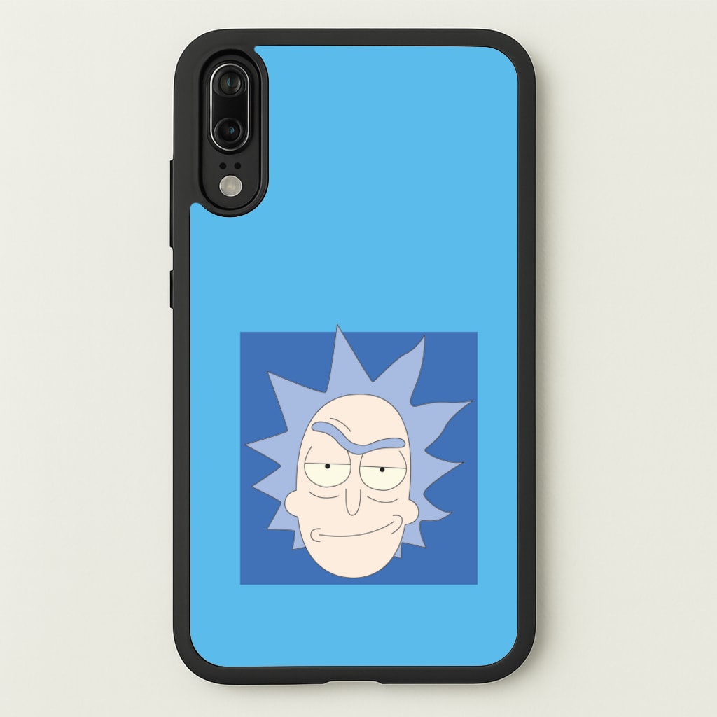 Smirk - Rick And Morty - Rick And Morty Phone Case for Huawei P20