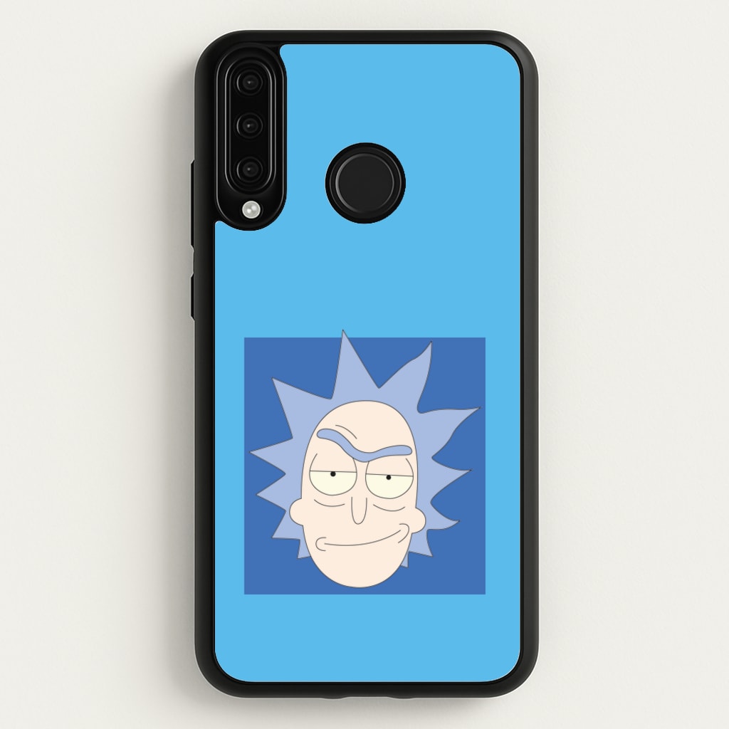 Smirk - Rick And Morty - Rick And Morty Phone Case for Huawei P30 Lite