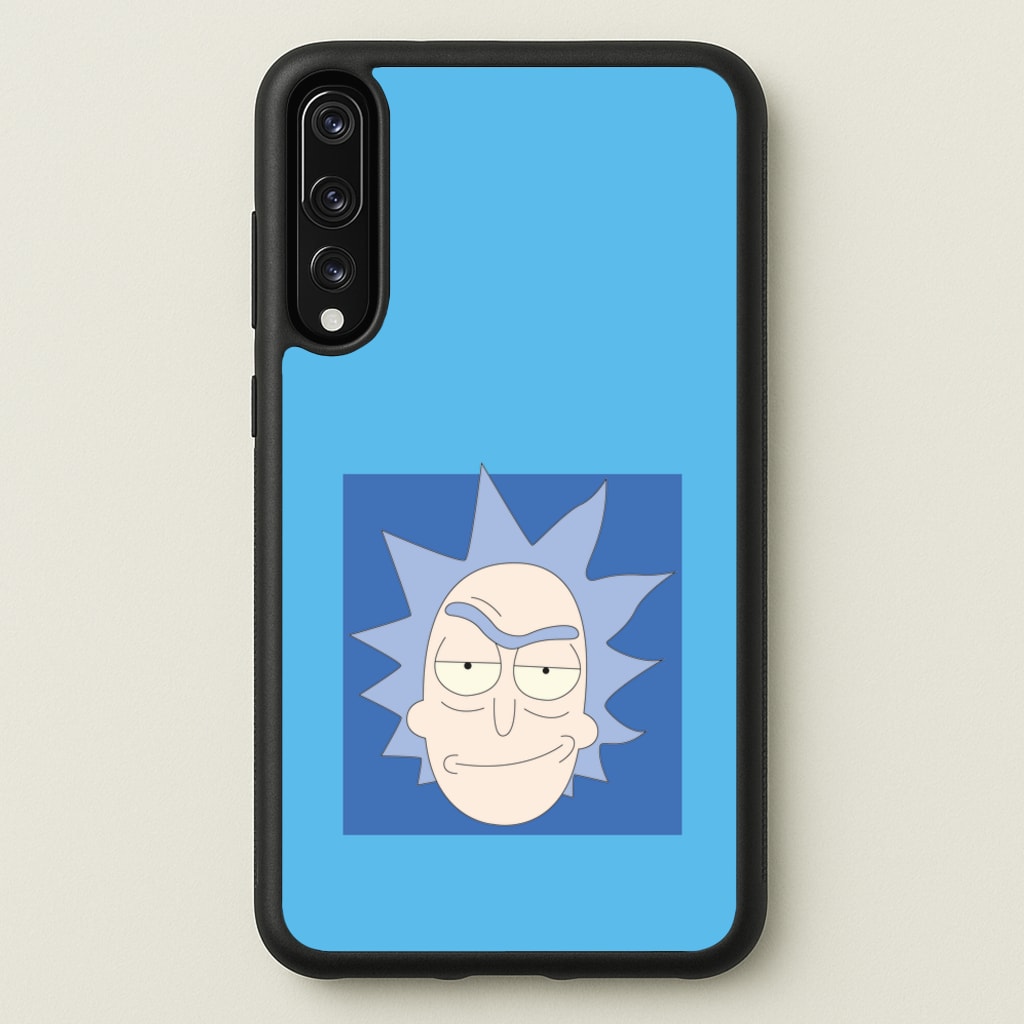 Smirk - Rick And Morty - Rick And Morty Phone Case for Huawei P20 Pro