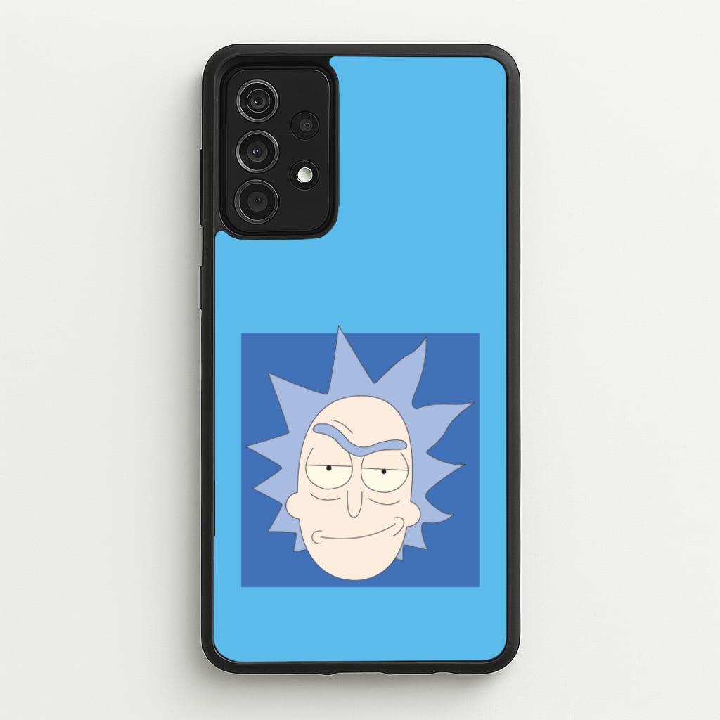 Smirk - Rick And Morty - Rick And Morty Phone Case for Galaxy A52 / A52s