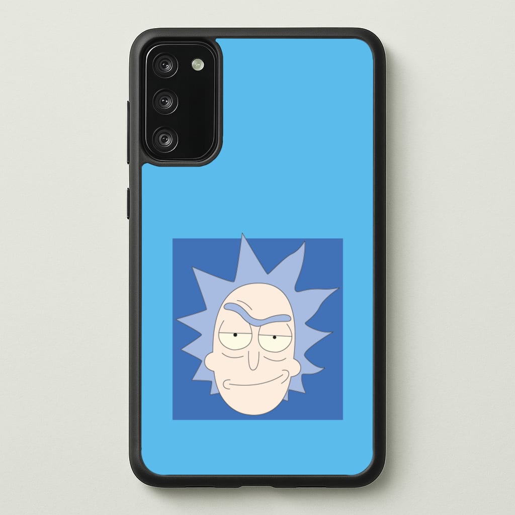 Smirk - Rick And Morty - Rick And Morty Phone Case for Galaxy A41