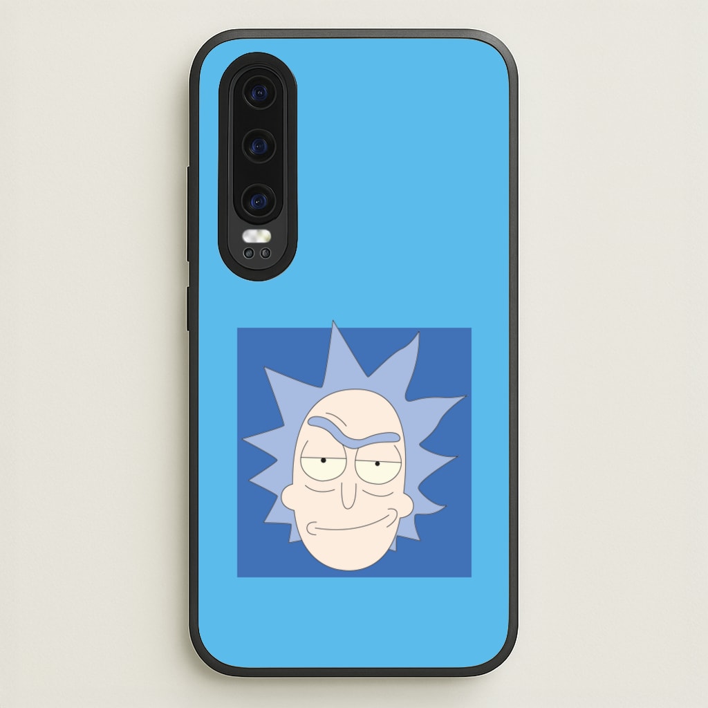 Smirk - Rick And Morty - Rick And Morty Phone Case for Huawei P30
