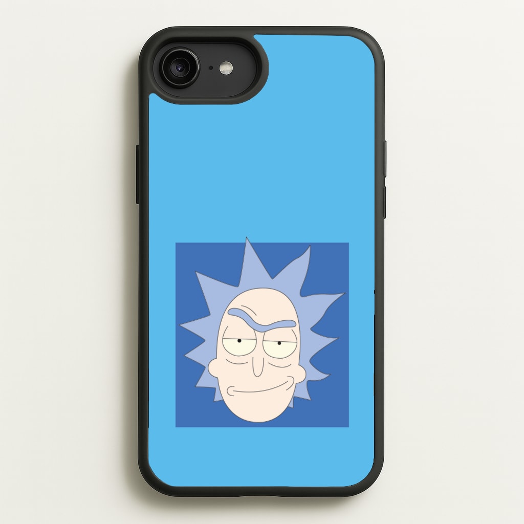 Smirk - Rick And Morty - Rick And Morty Phone Case for iPhone 6 Plus / 7 Plus / 8 Plus