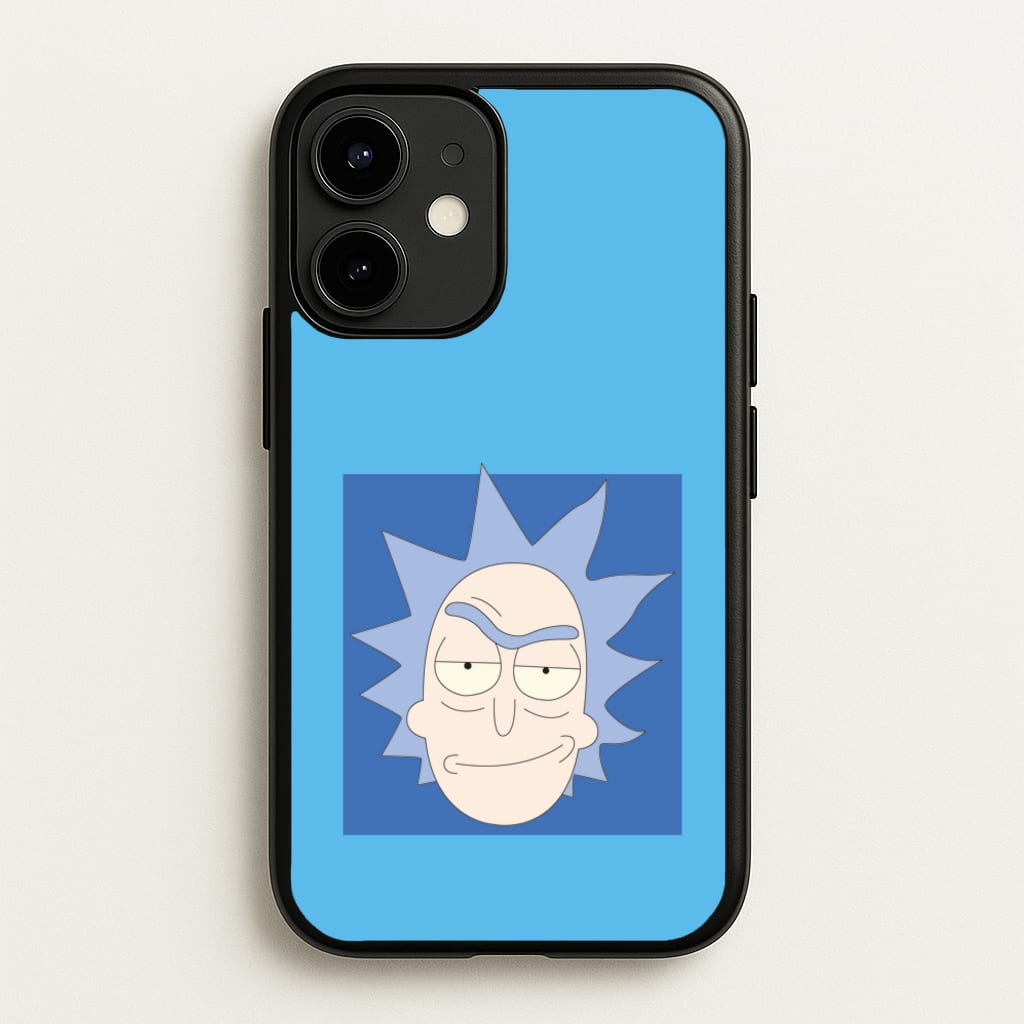 Smirk - Rick And Morty - Rick And Morty Phone Case for iPhone 12 Mini