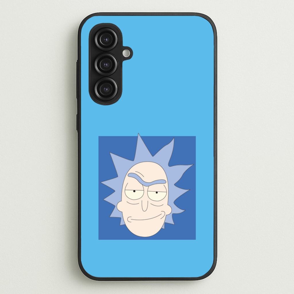 Smirk - Rick And Morty - Rick And Morty Phone Case for Galaxy S23FE